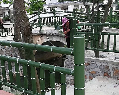 内蒙古 桥梁仿竹护栏