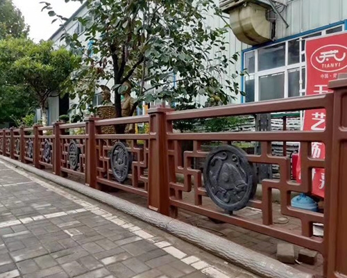 北京 仿木护栏厂商